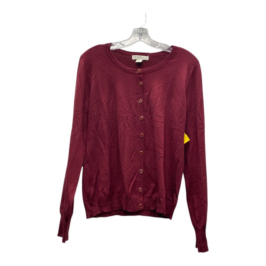 Sweater Cardigan By Cme In Red, Size:Xl