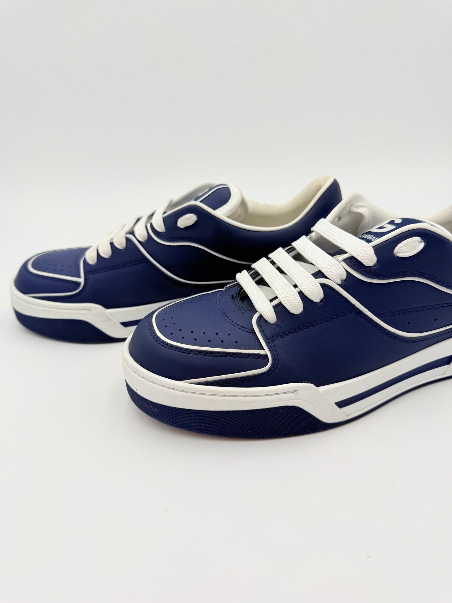 Shoes Luxury Designer By Dolce And Gabbana In Blue, Size:9.5