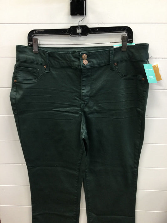 Pants Dress By Maurices In Green, Size:Xlp