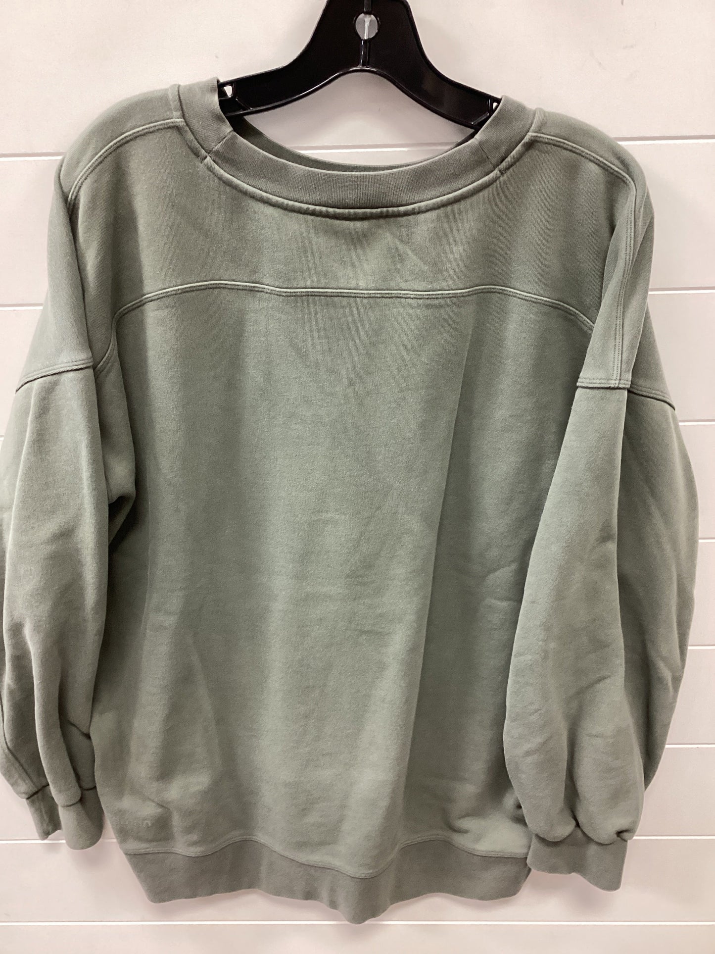 Athletic Sweatshirt Crewneck By Lululemon In Green, Size:Xl