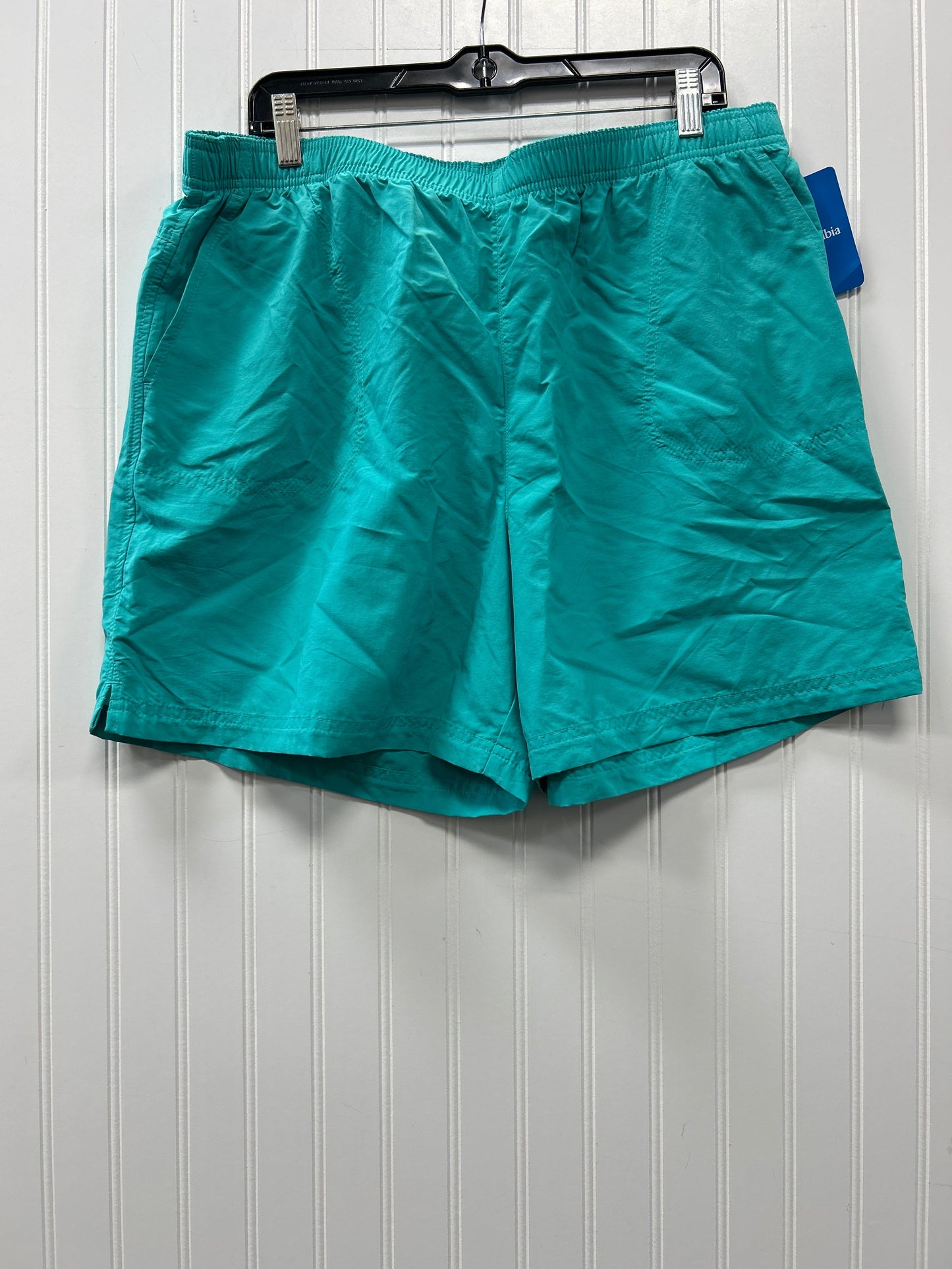 Athletic Shorts By Columbia In Green, Size:1X NWT