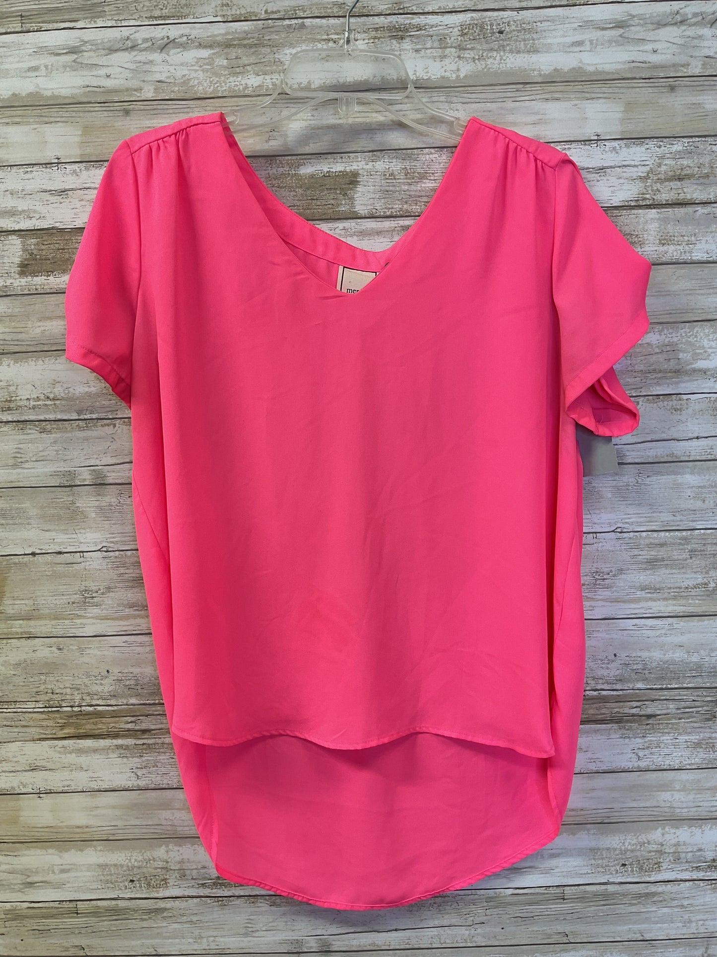Top Ss Basic By Meraki In Pink, Size:Xl