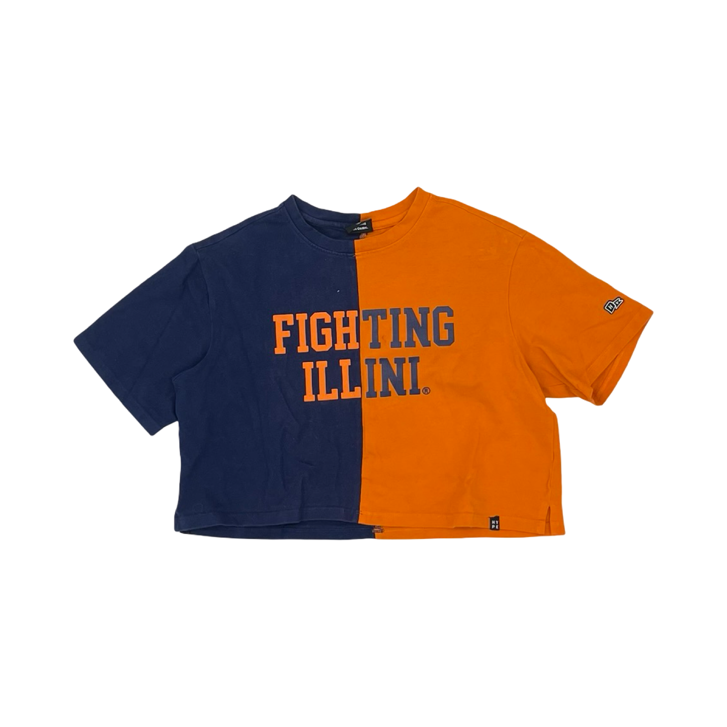 Athletic Top Ss By Clothes Mentor In Blue & Orange, Size:S