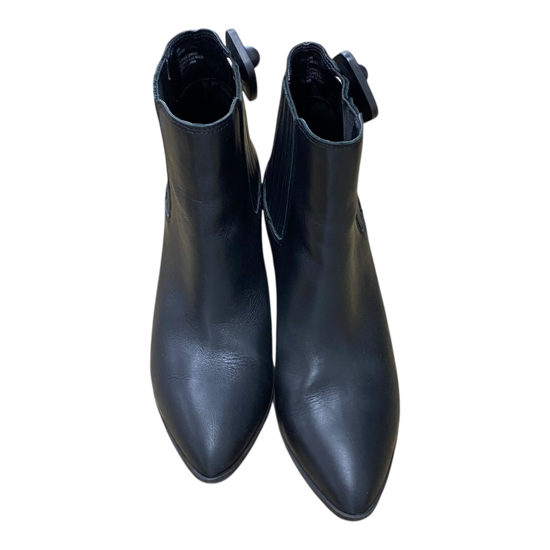 Boots Ankle Heels By Steve Madden In Black, Size:9