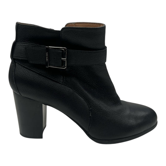 Boots Ankle Heels By Vionic In Black, Size:9.5