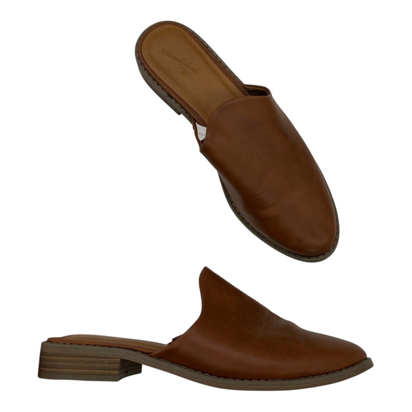 Shoes Flats By Universal Thread In Brown, Size:8