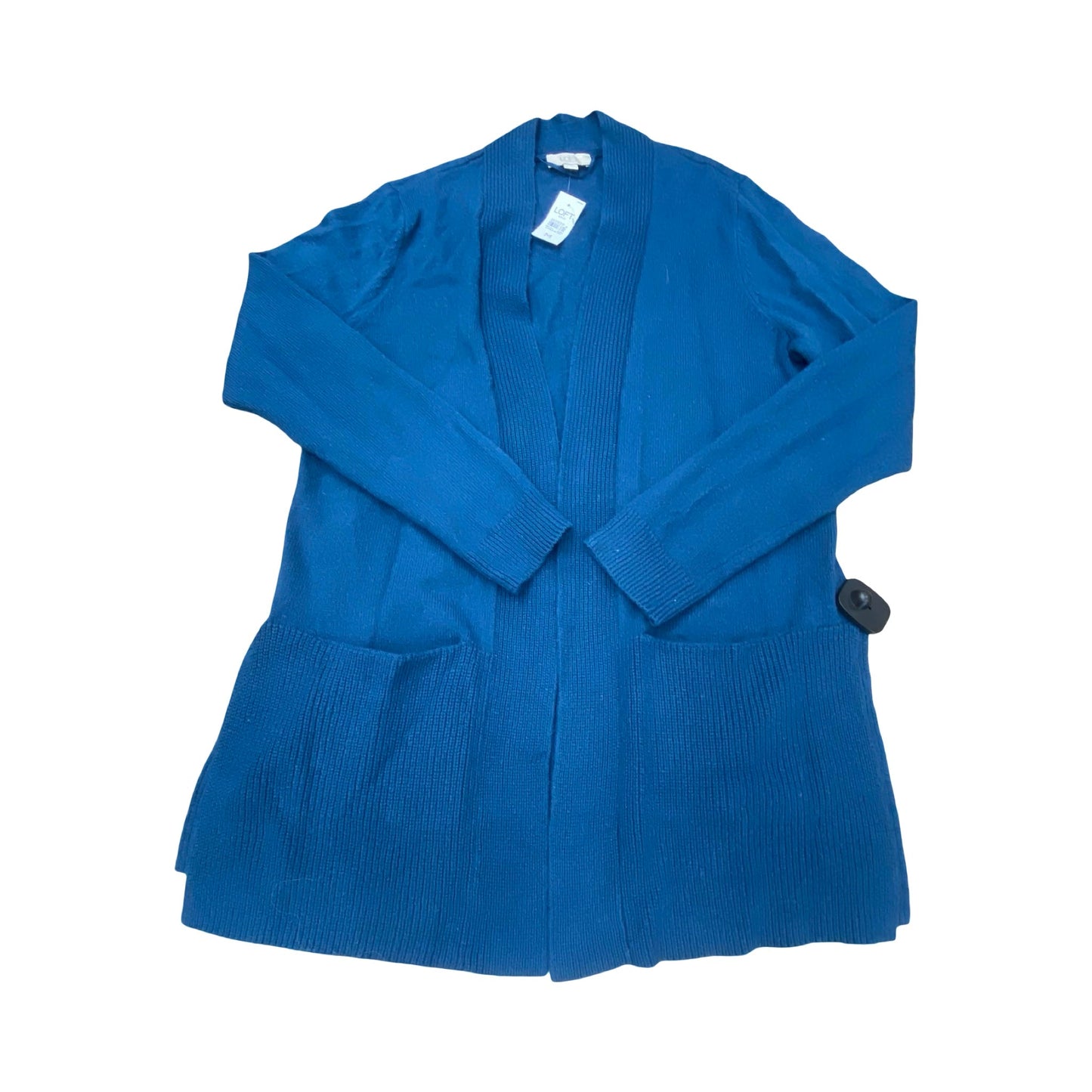 Cardigan By Loft In Blue, Size:M