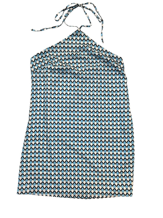 Dress Casual Short By Lulus In Blue & White, Size:M