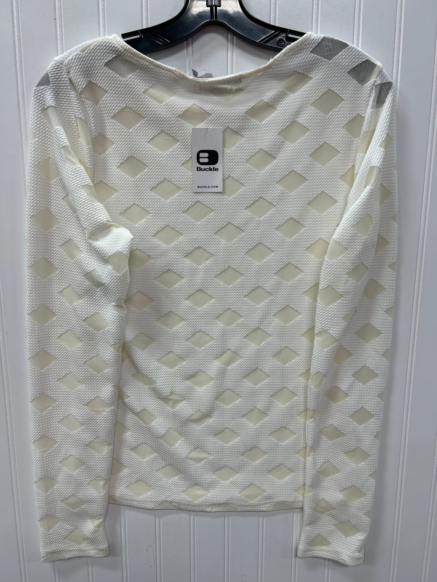 Top Ls By Bke In Cream, Size:L