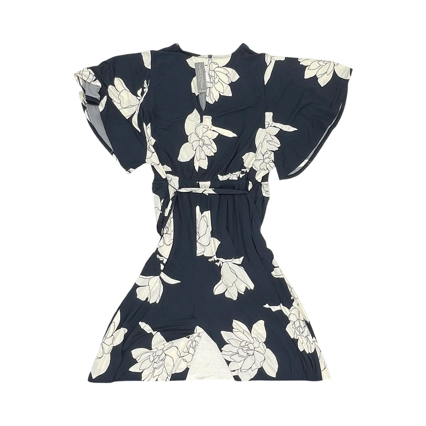 Dress Casual Maxi By Lane Bryant In Blue & White, Size:4X