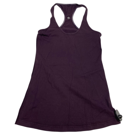 Athletic Tank Top By Lululemon In Purple, Size:S
