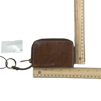 Coin Purse Designer By Patricia Nash In Brown, Size:Small