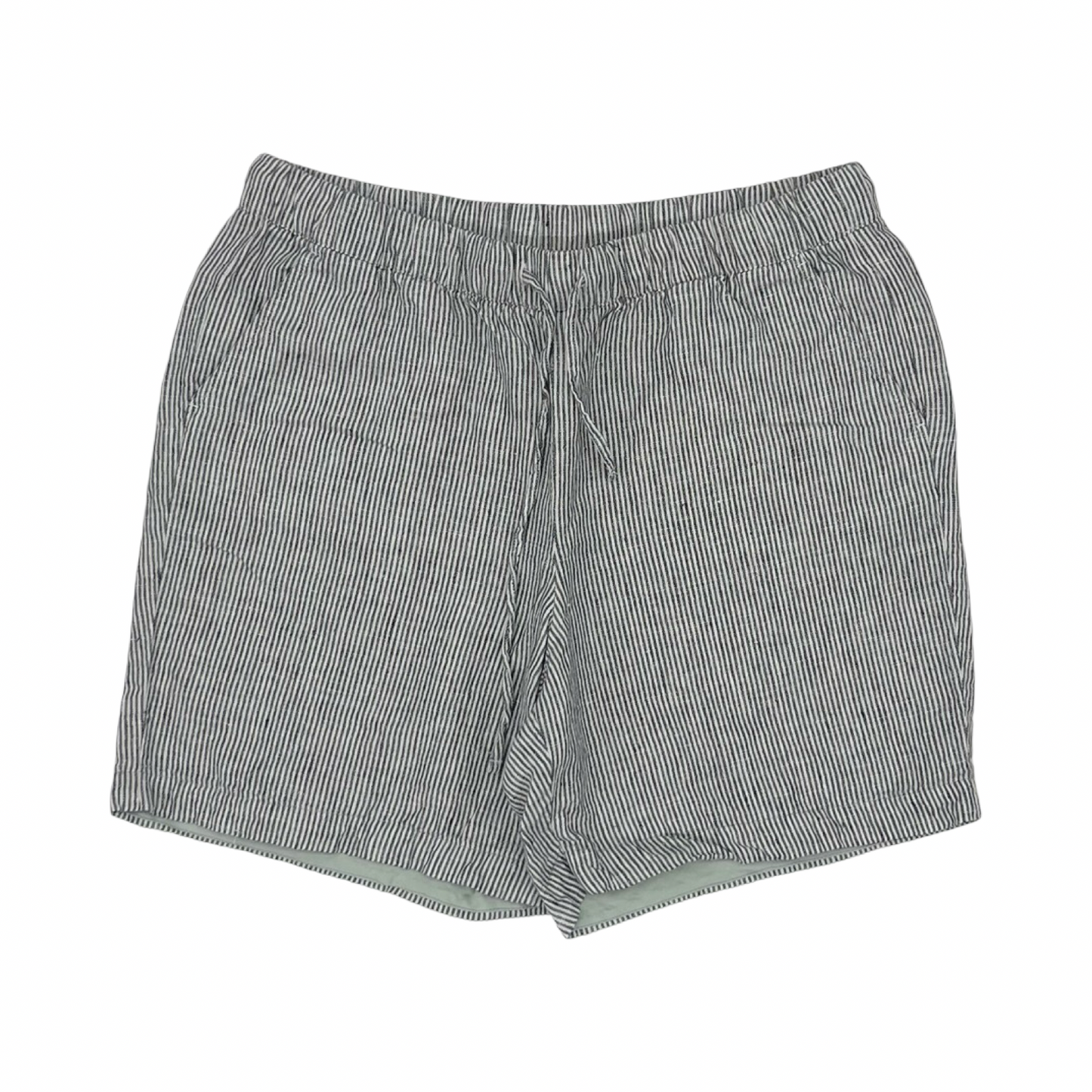 Shorts By Talbots In Grey & White, Size:L