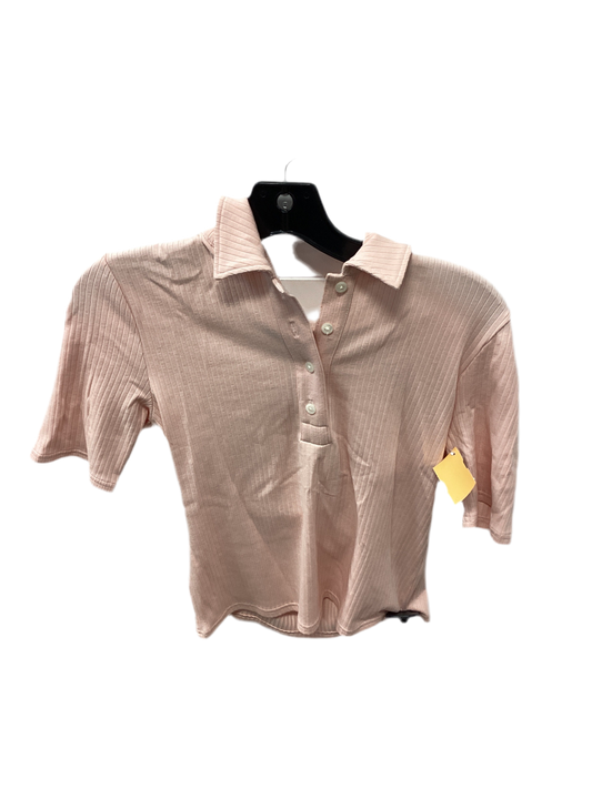 Top Ss By J. Crew In Pink, Size:M