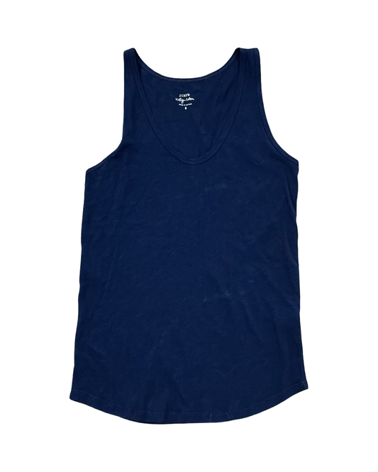 Tank Top By J. Crew In Blue, Size:S