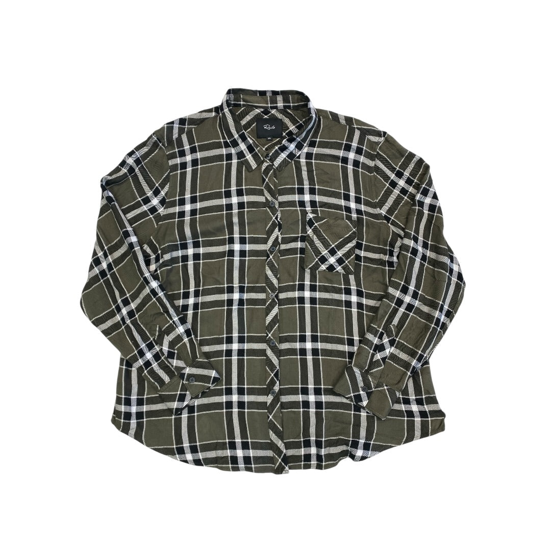 Top Ls By Rails In Plaid Pattern, Size:Xxl
