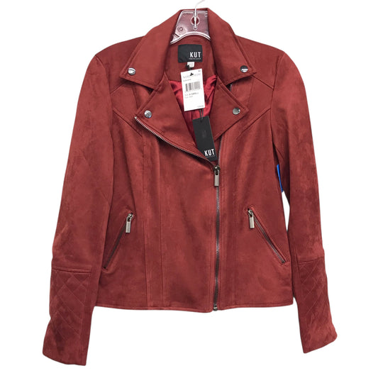 Jacket Other By Kut In Red, Size:Xs
