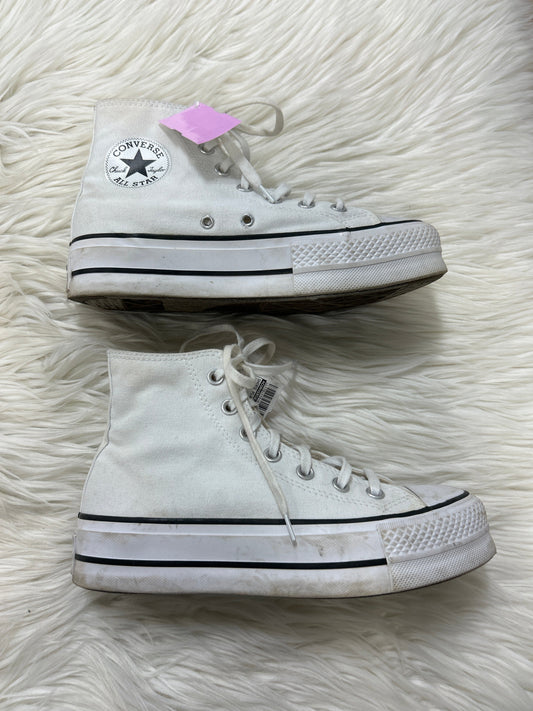 Shoes Flats By Converse In White, Size:6.5