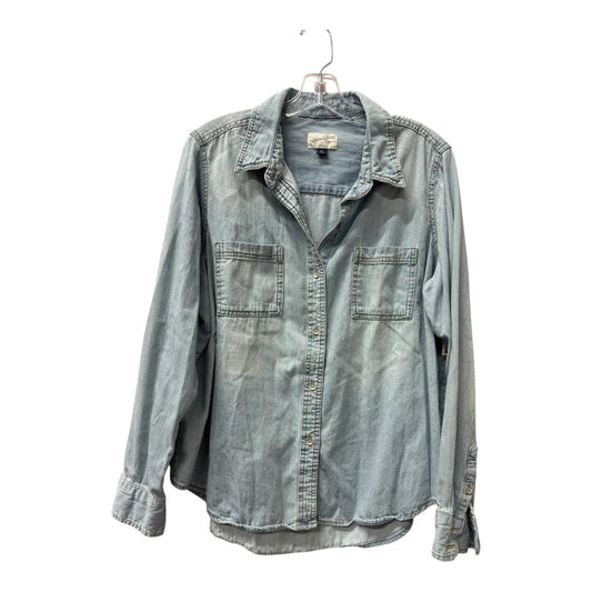 Top Ls By Universal Standard In Blue, Size:Xl