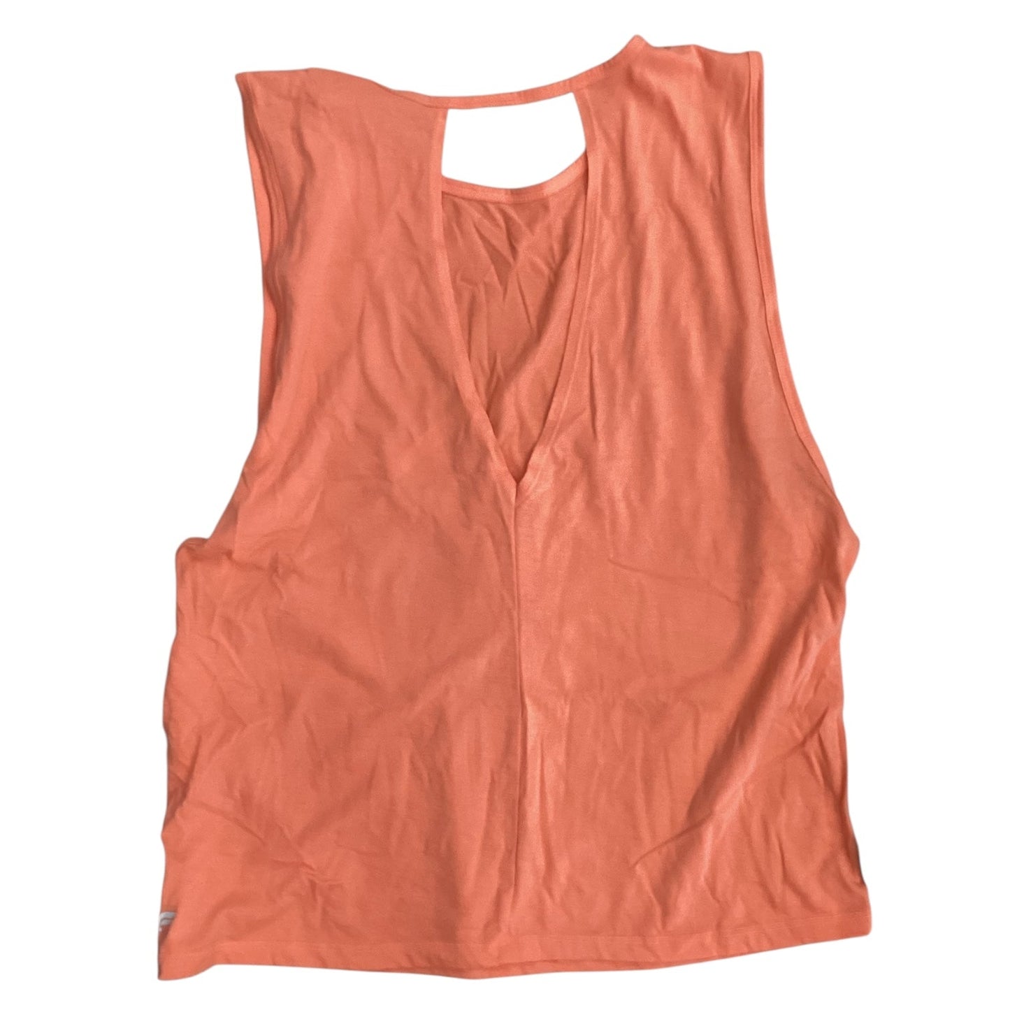 Athletic Tank Top By Fabletics In Orange, Size:M