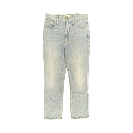 Jeans Straight By Madewell In Blue, Size:4