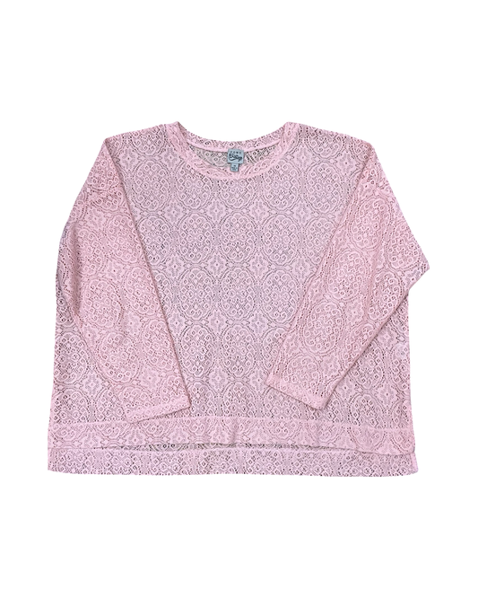 Top Ss By Como Vintage In Peach, Size:3X