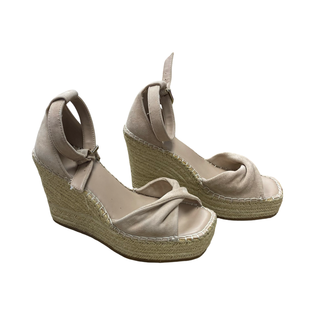 Shoes Heels Wedge By Kenneth Cole In Cream, Size:6