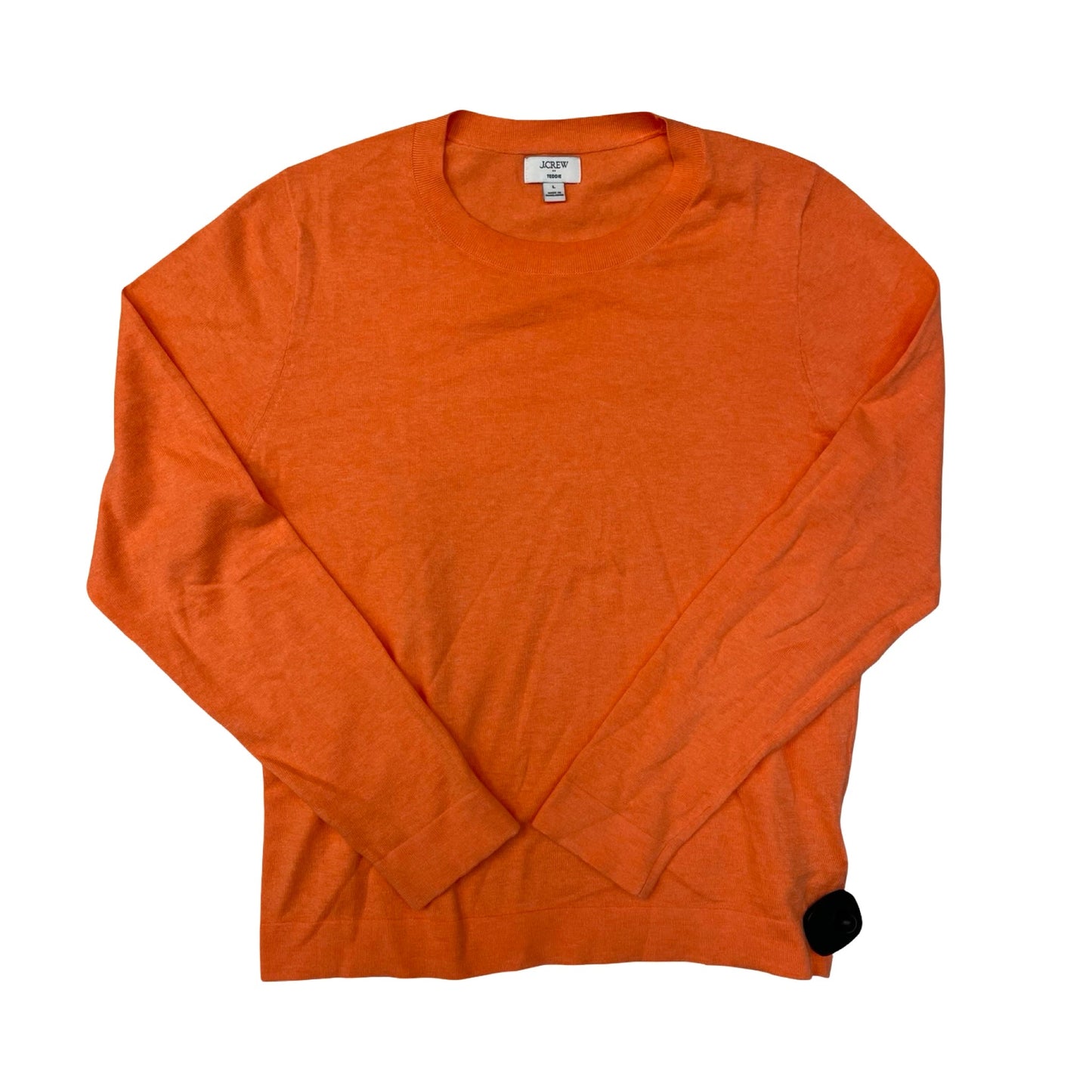 Sweater By J. Crew In Orange, Size:L