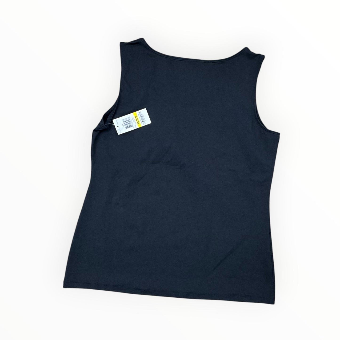 Tank Top By Charter Club In Black, Size:M