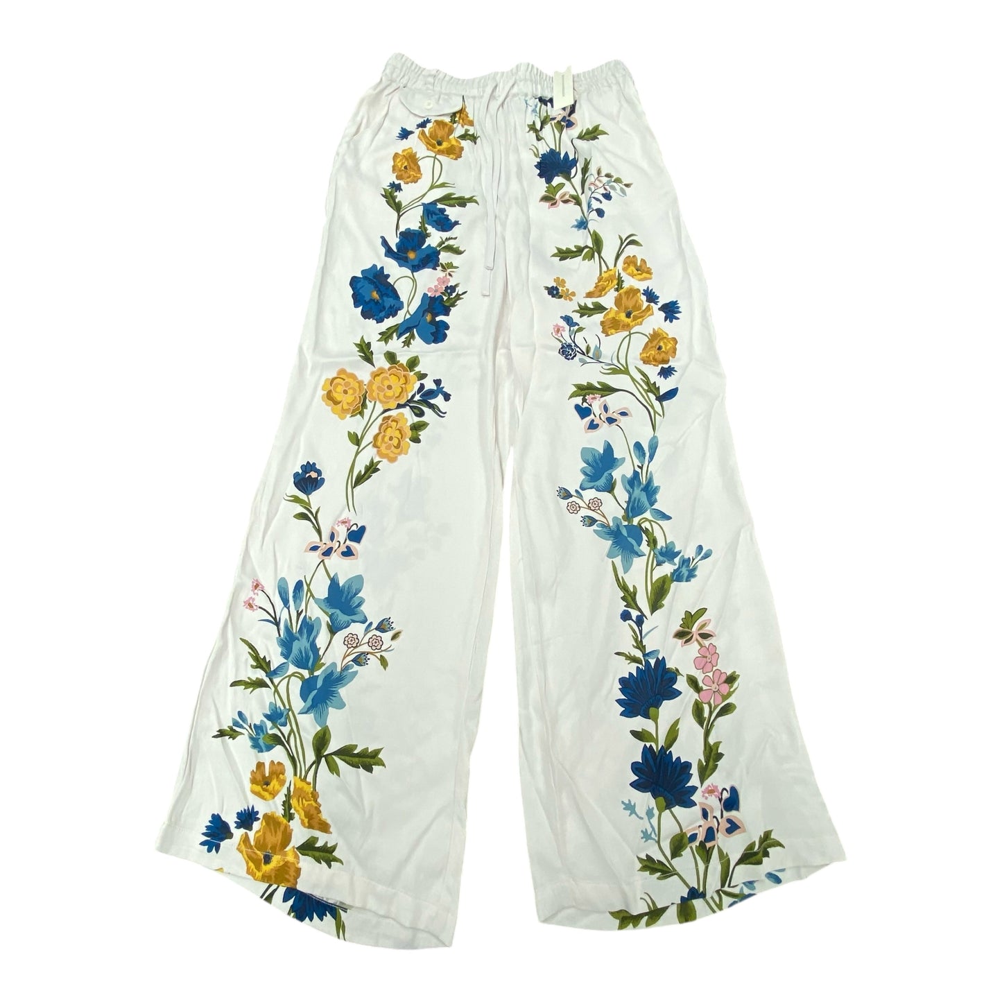 Pants Lounge By Anthropologie In Floral Print, Size:S