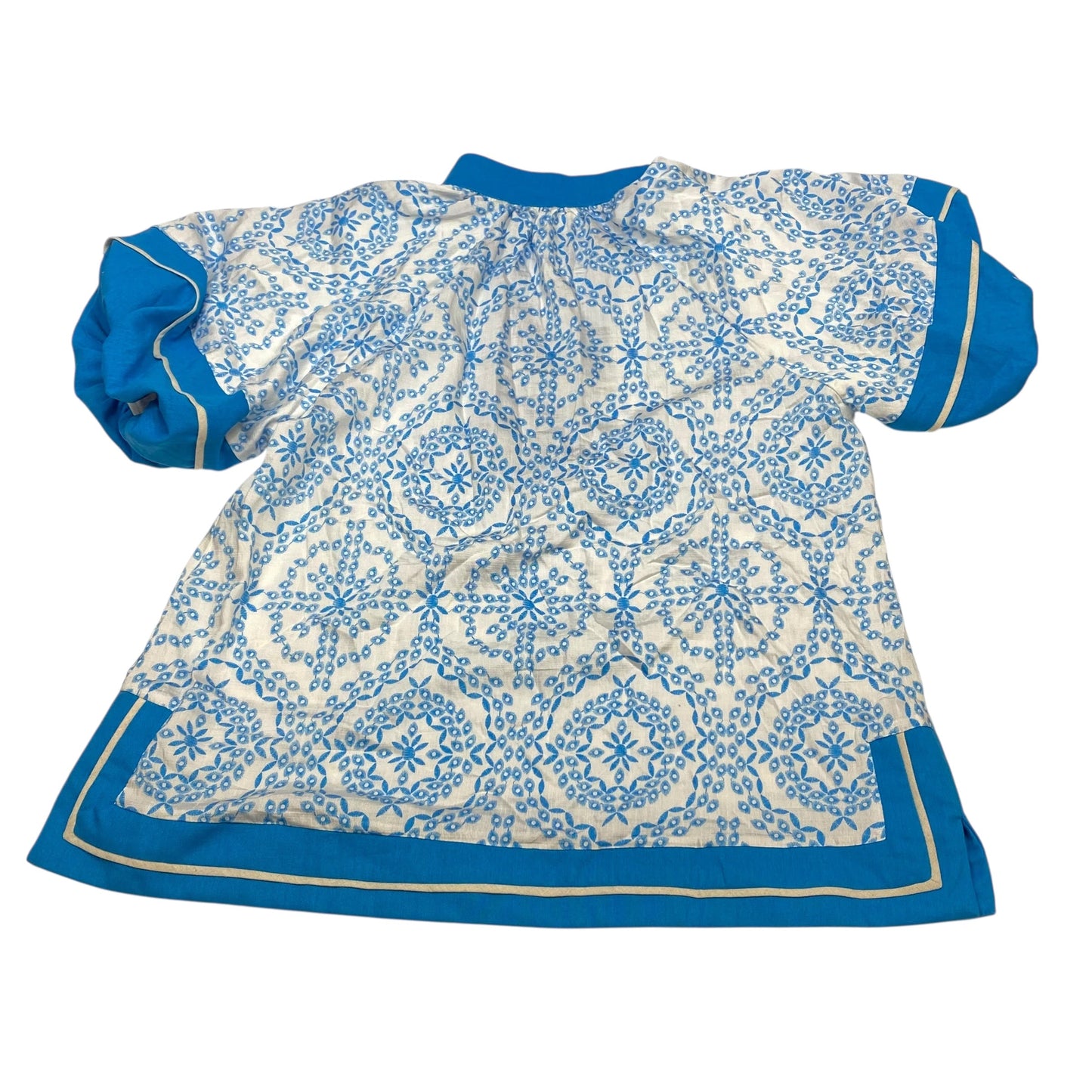Top Ss By Entro In Blue & White, Size:L