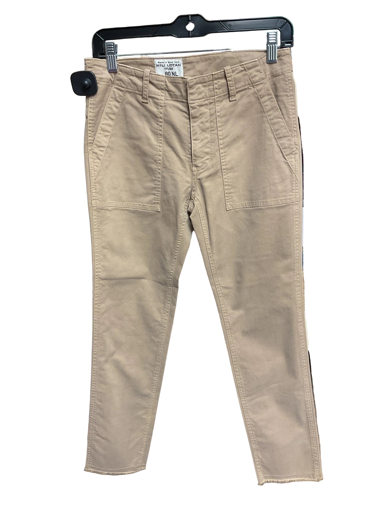 Pants Chinos & Khakis By Nili Lotan In Tan, Size:0