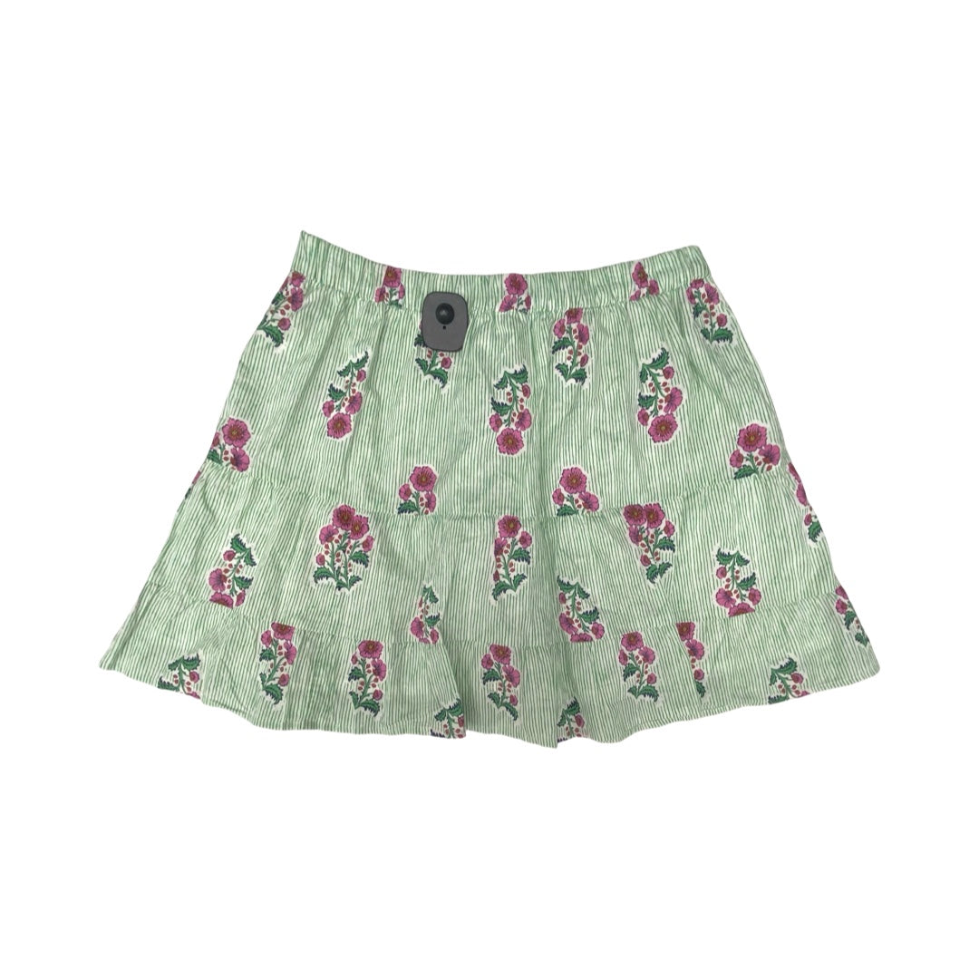 Skirt Mini & Short By J. Crew In Green, Size:Xs