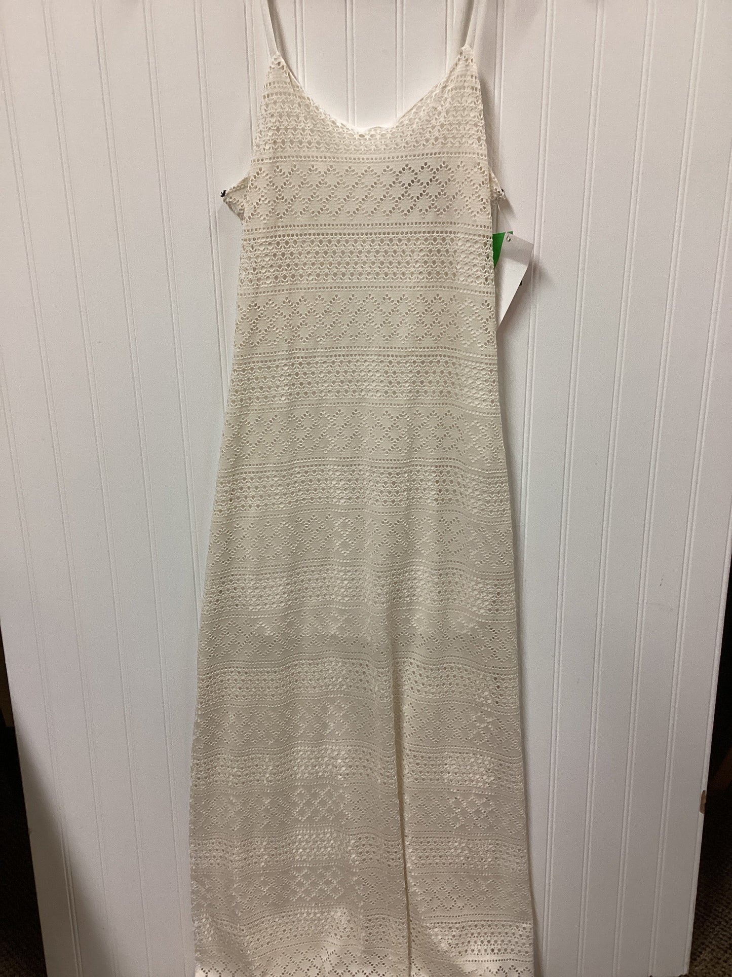 Dress Casual Maxi By Cmc In Cream, Size:M