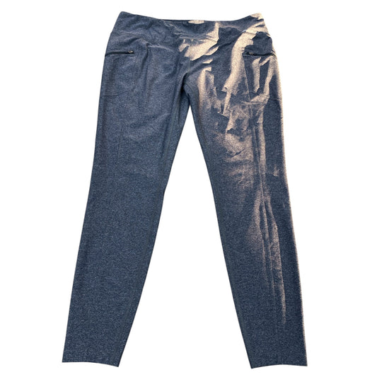 Athletic Leggings By Eddie Bauer In Grey, Size:Xl
