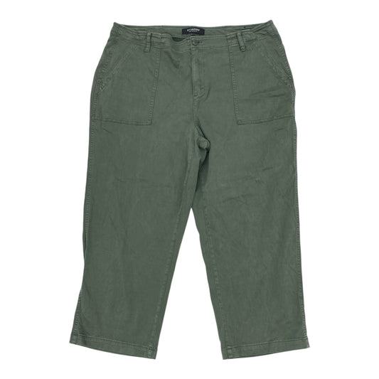 Pants Chinos & Khakis By Liverpool In Green, Size:20