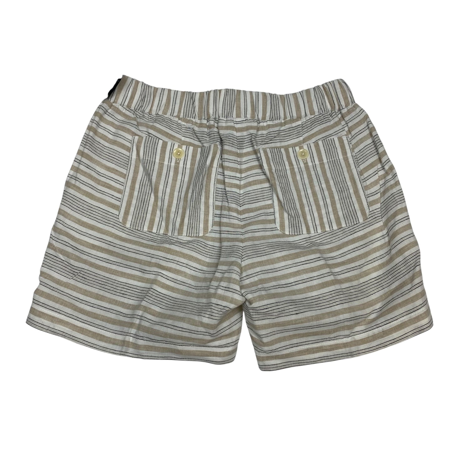 SHORTS by TALBOTS in TAN & WHITE, Size:XS