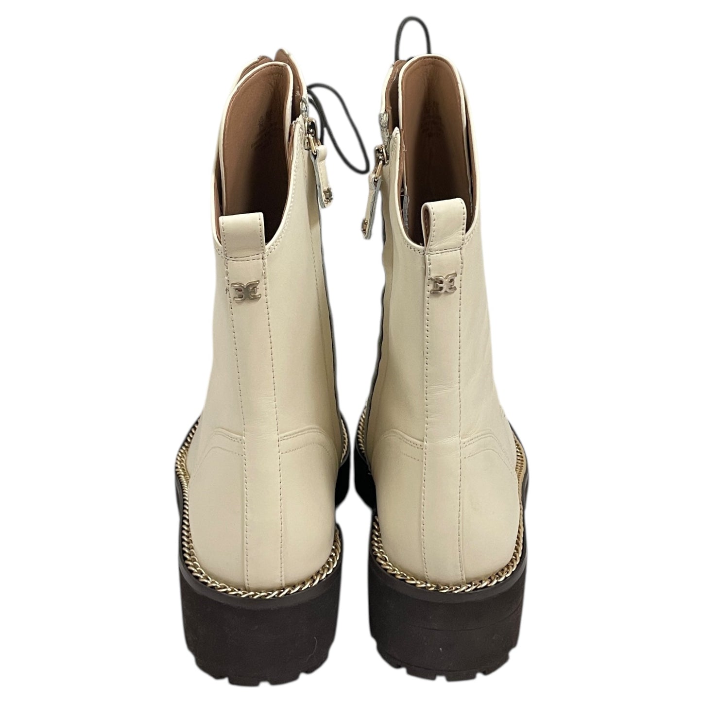 Boots Combat By Sam Edelman In Cream, Size:9