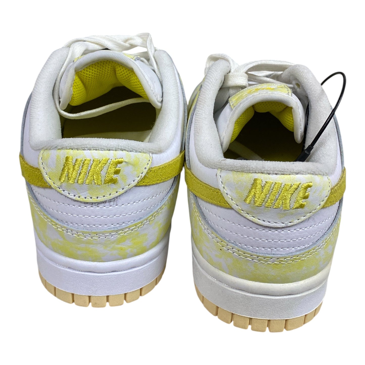 Shoes Sneakers By Nike In White & Yellow, Size:7