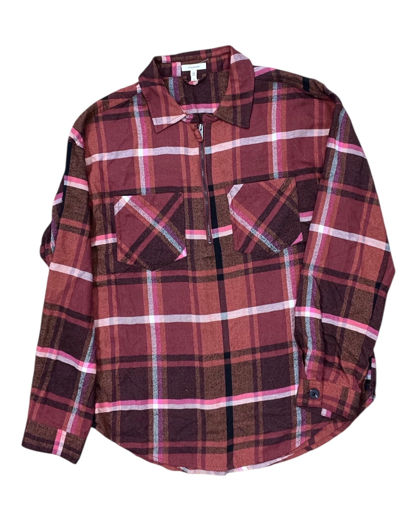 Top Ls By Maurices In Orange & Red, Size:S