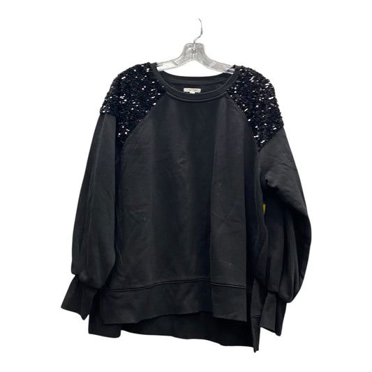 Sweatshirt Crewneck By Maurices In Black, Size:Xl