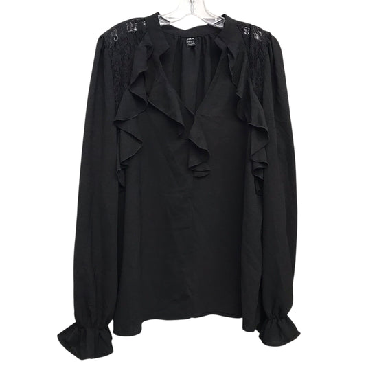 Top Ls By Shein In Black, Size:M