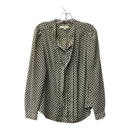 Top Ls By Loft In Black & Tan, Size:M