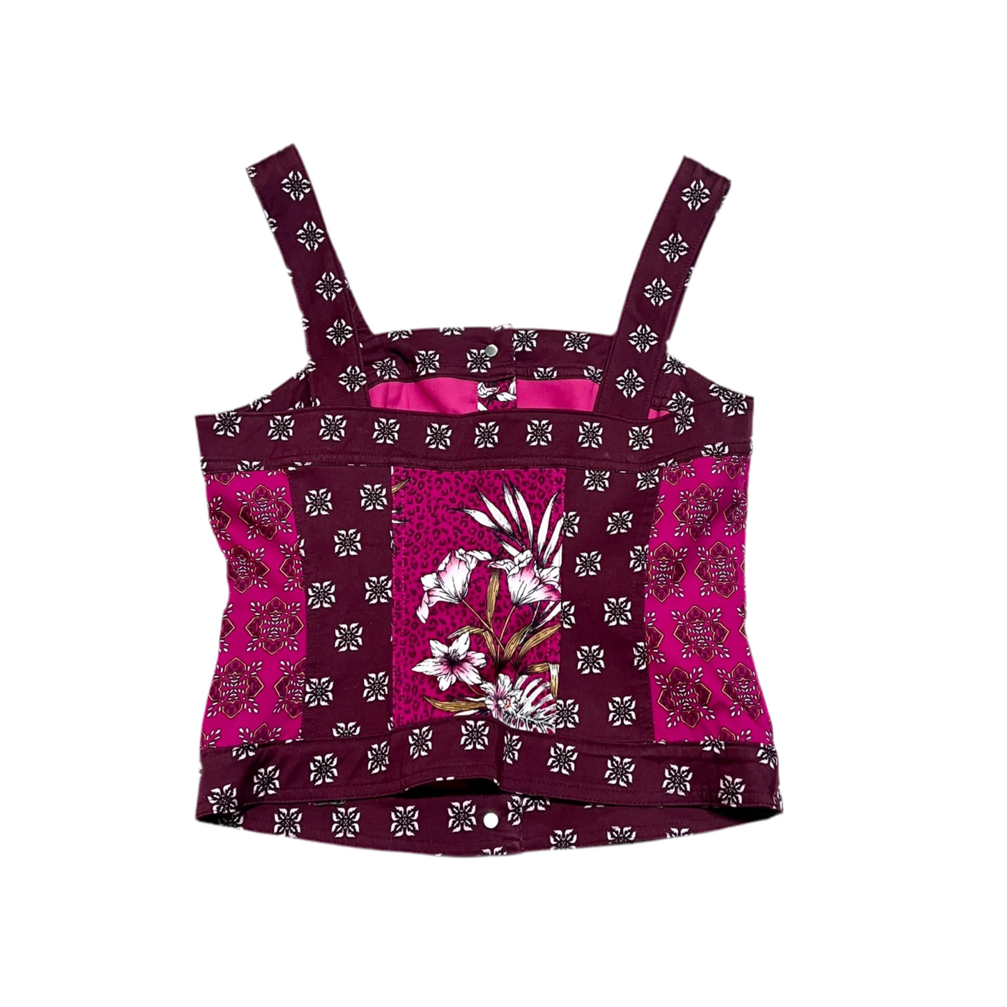 Top Sleeveless By White House Black Market In Pink & Purple, Size: S