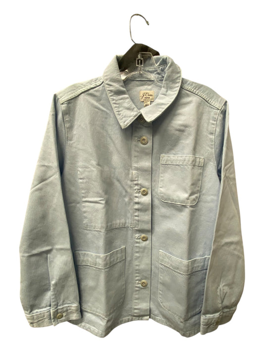 Jacket Denim By J. Crew In Blue, Size:L