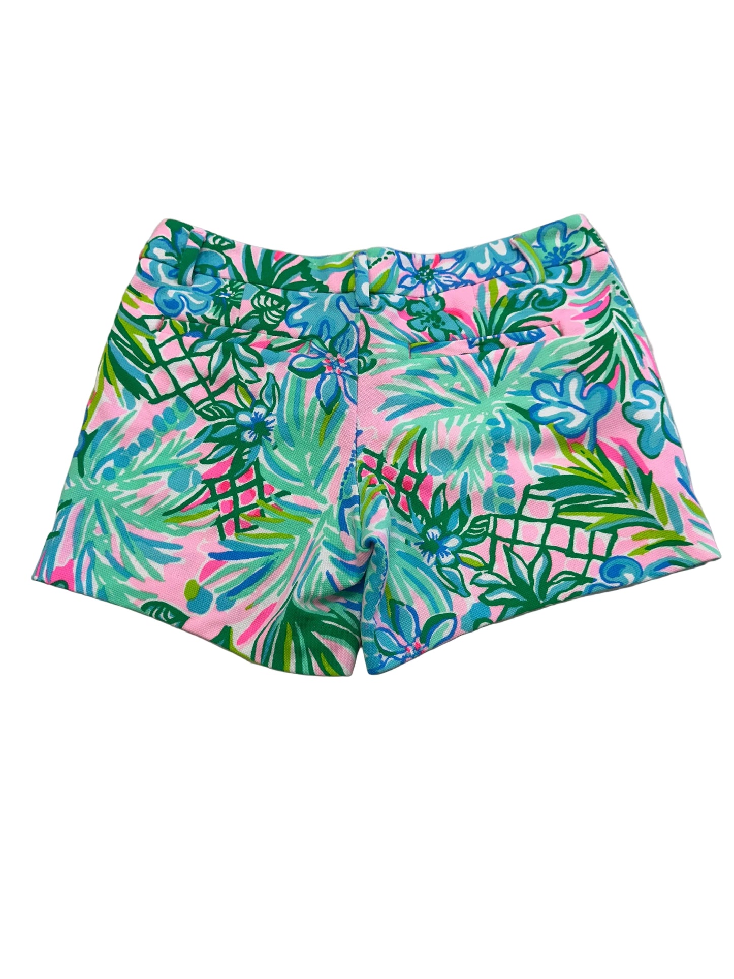 Shorts Designer By Lilly Pulitzer In Blue & Pink, Size:2