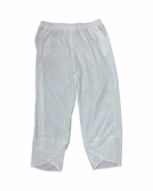 Pants Lounge By Clothes Mentor In White, Size:2X