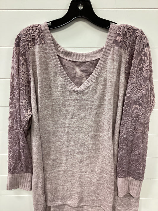 Top Ls By Torrid In Purple, Size:4X