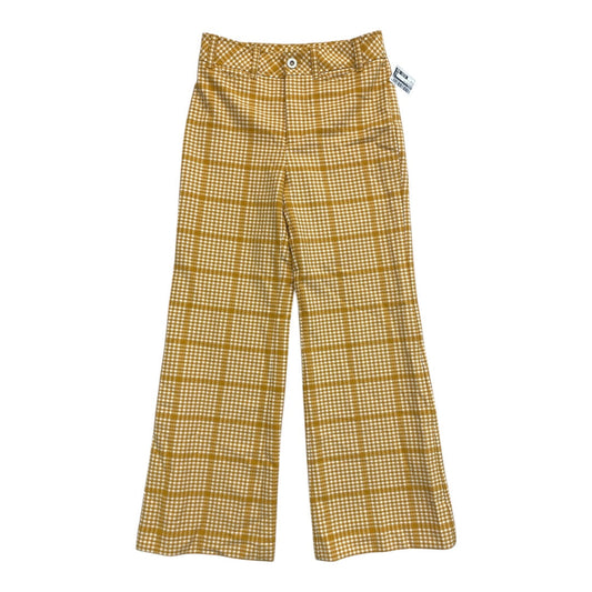 Pants Wide Leg By Maeve In Yellow, Size:4