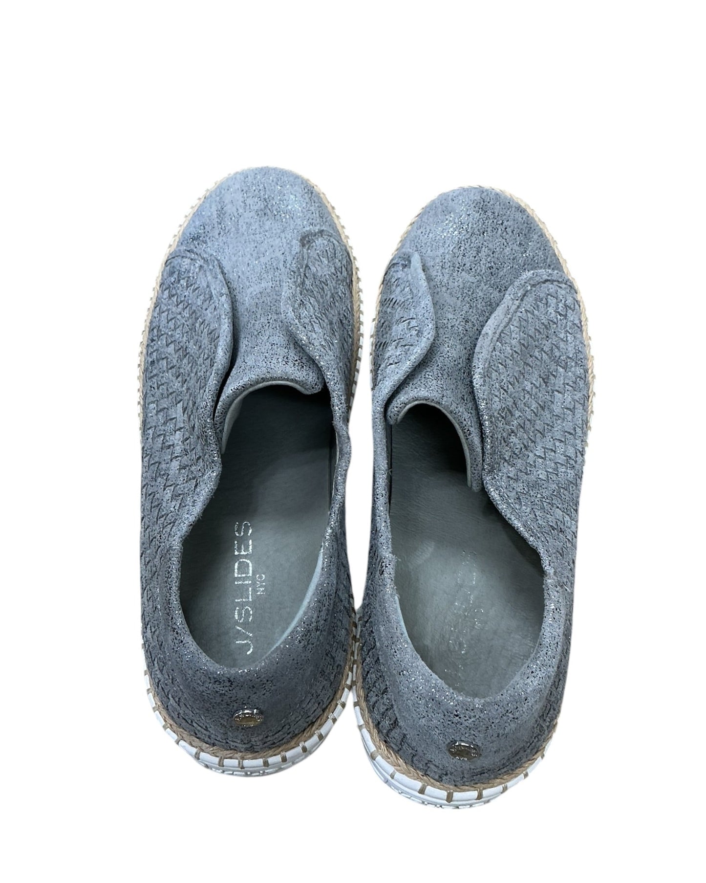 Shoes Sneakers By J Slides In Grey, Size:7